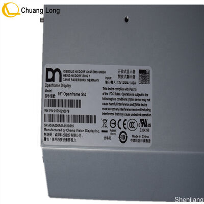 01750295079 1750295079 ATM Makine Parçaları Wincor 280 Diebold Opteva 15" Openframe Std LCD Monitör