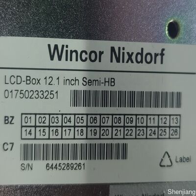 Wincor 1750233251 12.1 İnç Yüksek Parlaklıkta LCD Ekran 2550 Cineo ATM yedek parçaları