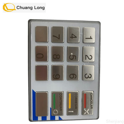 49216680764E Diebold ATM Diebold Opteva EPP5 BSC LGE ST STL İspanyolca Sürüm Klavye Diebold EPP 5 Klavye 49-216680-764E