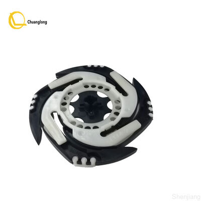 Wincor ATM Yedek Parçaları Satılık Plastik XE Sol İstifleyici Siyah Tekerlek Finansal Ekipman 1750046771 01750046771