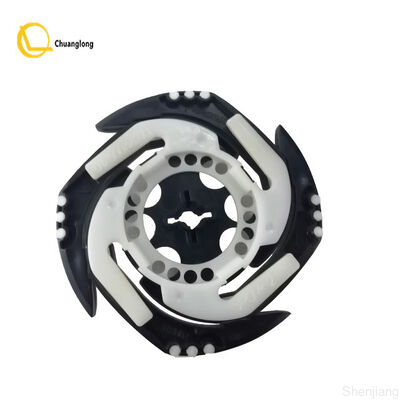 Wincor ATM Yedek Parçaları Satılık Plastik XE Sol İstifleyici Siyah Tekerlek Finansal Ekipman 1750046771 01750046771