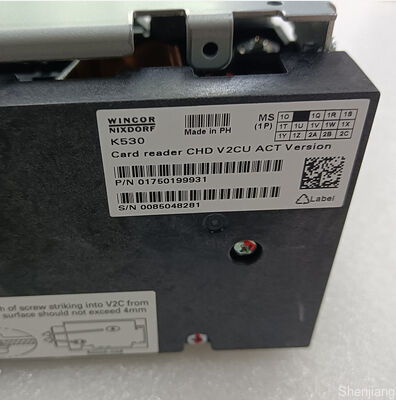 ATM Makine Bank Wincor Nixdorf ATM Parçaları Hitachi-Omron V2CU-1JL-G81 Kart Okuyucu CHD V2CU ACT Sürüm 01750199931 1750199931