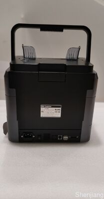 Ücretsiz yedek parçalar Akıllı 2CIS Talip Yeniden Şarj Edilebilir Banknot Sorter Makinesi SJ-668 Çift Cep