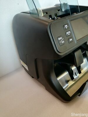 SH-208C-2CIS Metal karışımı Cep değeri sayaçı Nakit yönetimi için para dedektörü olan finansal banka ekipmanları NT808251100550001