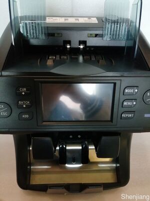 SH-208C-2CIS Metal karışımı Cep değeri sayaçı Nakit yönetimi için para dedektörü olan finansal banka ekipmanları NT808251100550001