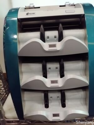 Kisan banknot sıralama makinesi para sayacı dedektörü LED ekranlı mavi Smart K3 S16E01-3659