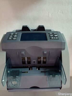 SH-07C 4.3 İnç Dokunmatik Ekran LED Ekran Çift CIS Sayma Dedektörü 2CIS Karışık Banknot Sayma Makinesi
