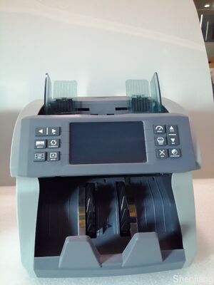 SH-07C 4.3 İnç Dokunmatik Ekran LED Ekran Çift CIS Sayma Dedektörü 2CIS Karışık Banknot Sayma Makinesi