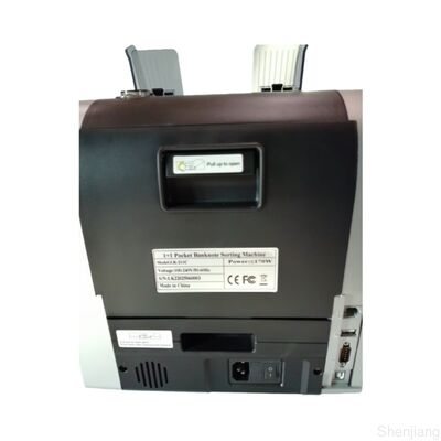 1+1 Cep Tipi Banknot Ayıklama Makinesi Para Sayma Makinesi Dedektörü Siyah LED Ekranlı LK22025060003