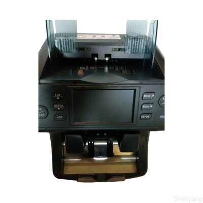 SH-208C-2CIS Metal karışımı Cep değeri sayaçı Nakit yönetimi için para dedektörü olan finansal banka ekipmanları NT808251100550001