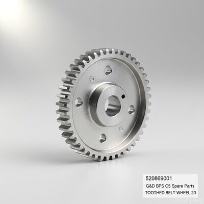 520869001 Giesecke+Devrient BPS C5 Banknot Ayırıcı için Yedek Parça Dişli Kayış Tekerleği 20 Diş