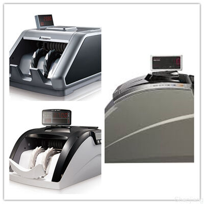 TFT Ekranı Yüksek Doğrulukla Banknot Küçük Para Sayma Makinesi